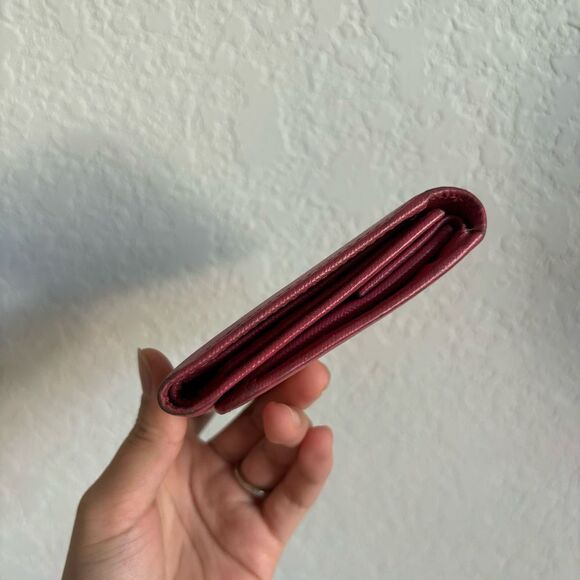 Prada Milano Made in Italy Pink Snap Wallet - Picture 4 of 13